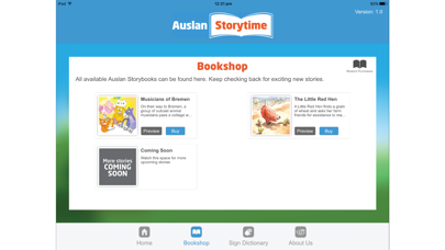 Auslan Storytime Screenshot