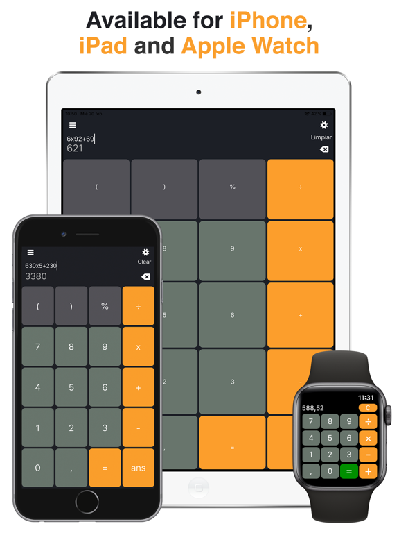 The Calculator Pro· iPad screenshot 2 - Utilities app