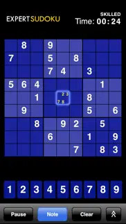 expert sudoku iphone screenshot 1