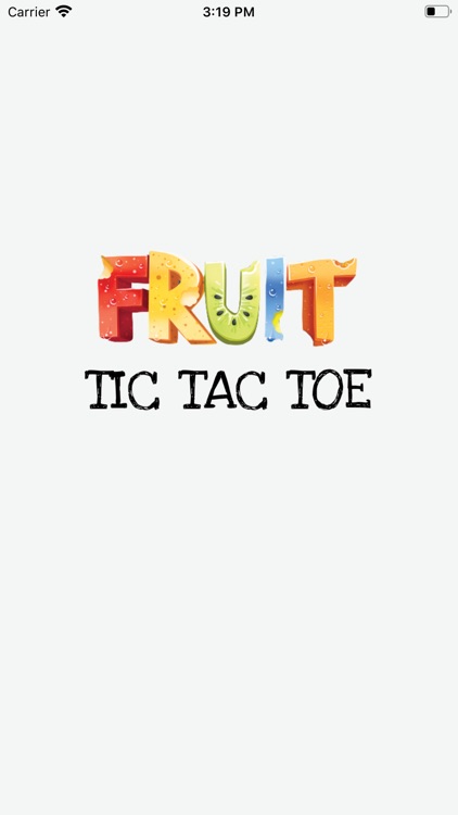 Fruit Tic Tac Toe