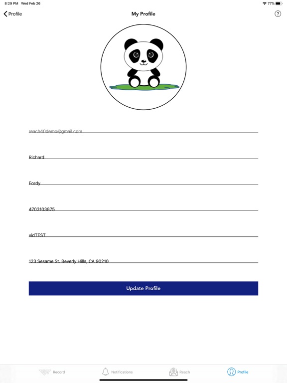 Reach by vidREACH iPad screenshot 9 - Business app