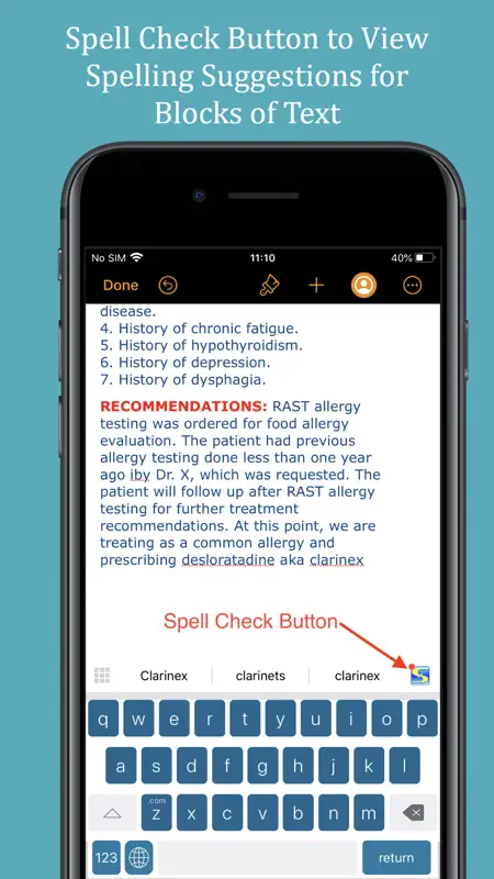 Spellex Medical Keyboard screenshot 6 of 6