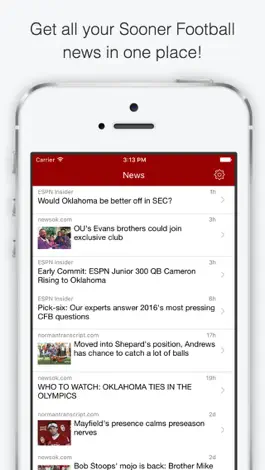 Game screenshot SoonerApp Oklahoma Football mod apk