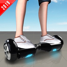 hoverboard extrême patineur 3D