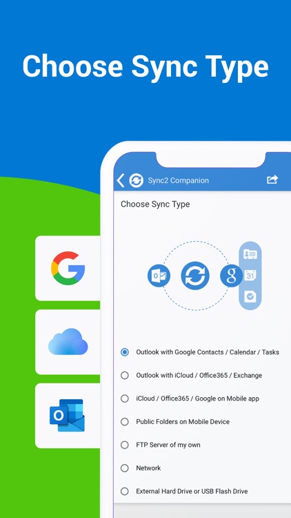 Sync2 Outlook Google & iCloud