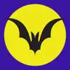 Bat on the Moon stickers emoji delete, cancel