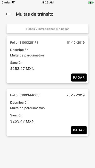 San Pedro Móvil Screenshot