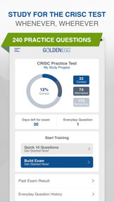 CRISC Practice Test screenshot