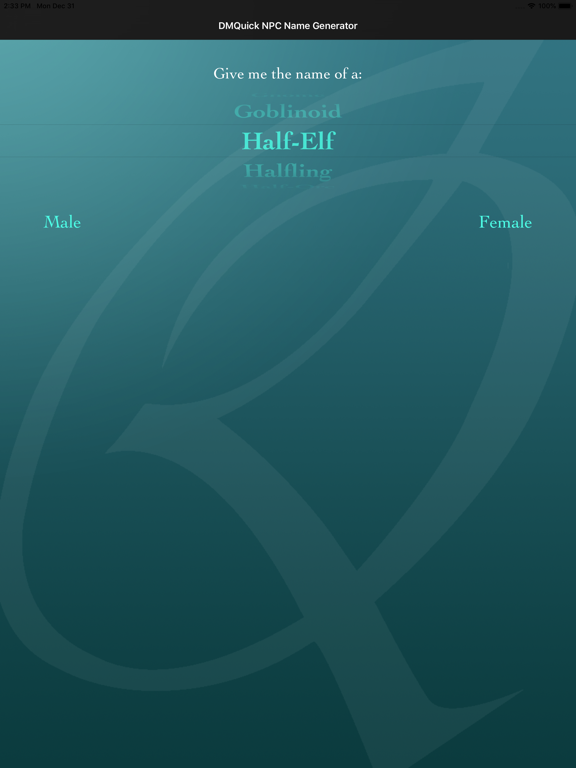 Screenshot #4 pour DMQuick Random Names