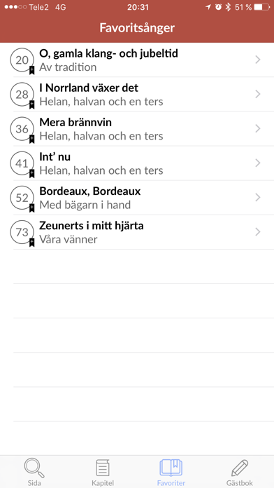 Screenshot #3 pour Sångbok