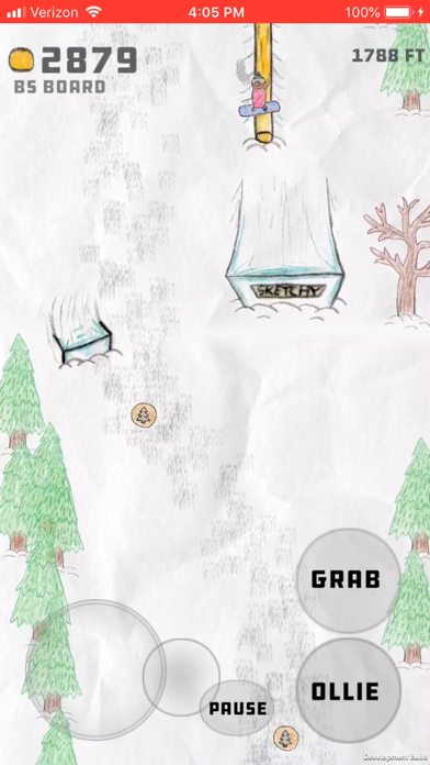 Sketchy Snowboarding screenshot 3