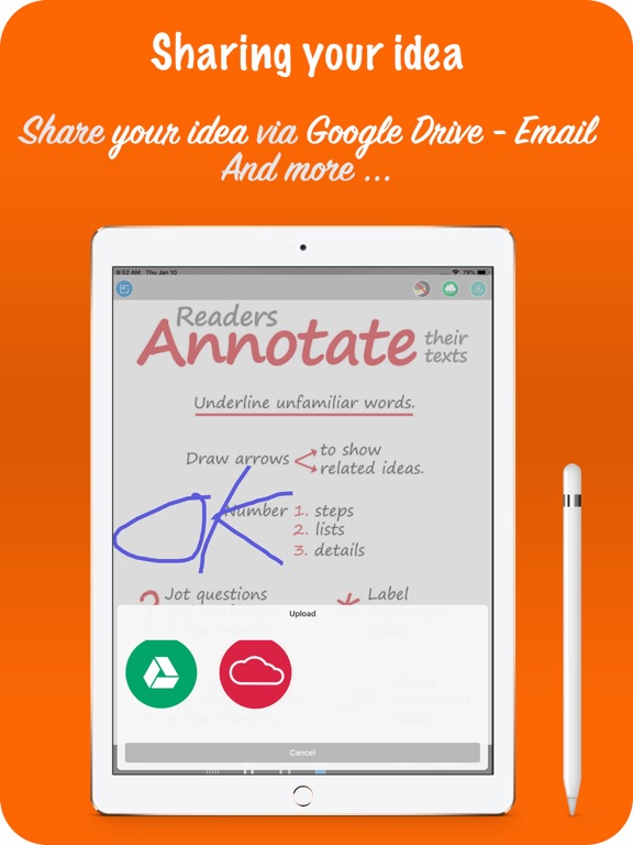 Screenshot #6 pour Annotation - hand writing idea