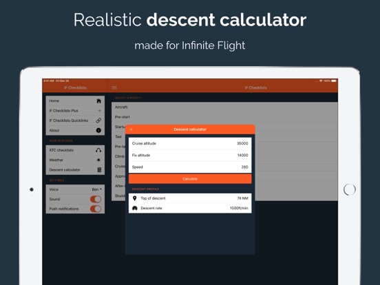 IF Checklists iPad screenshot 6 - Utilities app