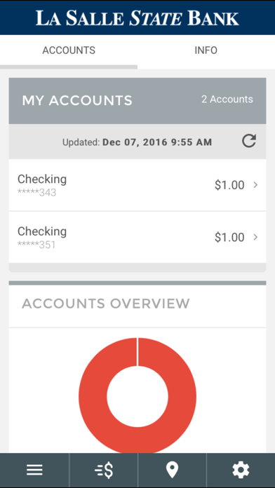 LaSalle State Bank Screenshot