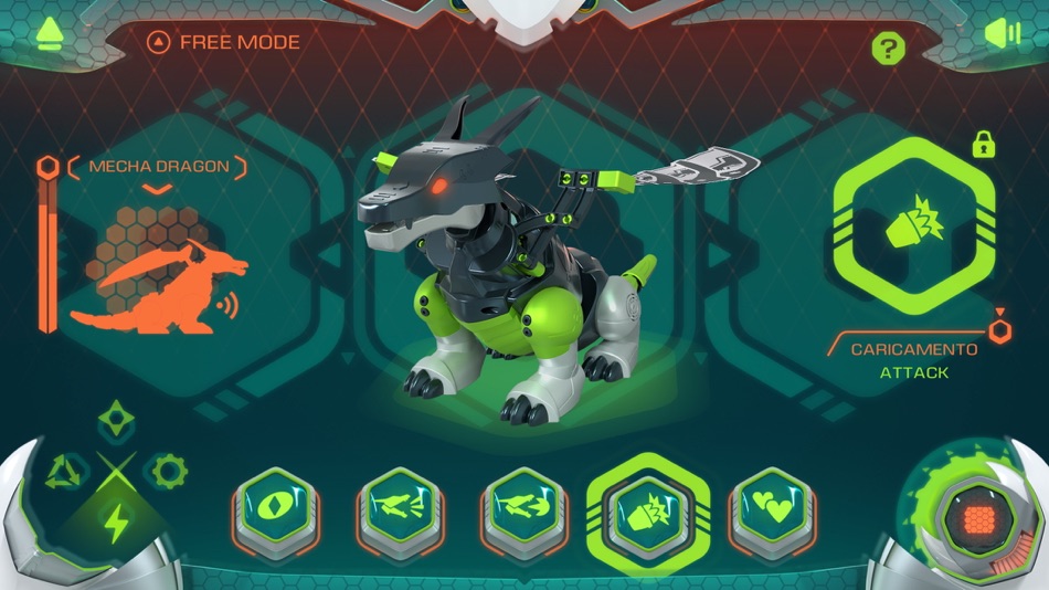 #2. Mecha Dragon (iOS) 由: Clementoni S.p.A.