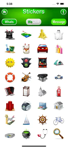 Game screenshot 3D Stickers Lite, Messages mod apk