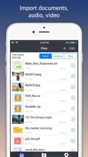 file master - document manager iphone screenshot 1