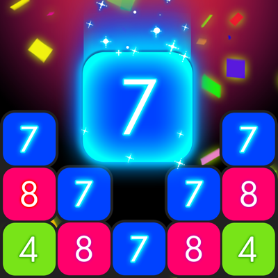 Drop & Merge - Number Puzzle