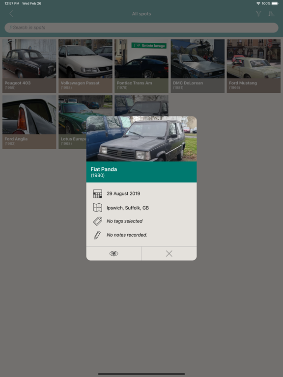 Screenshot #6 pour Veloce CarSpotter