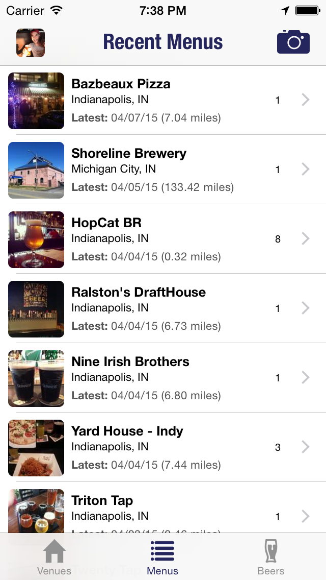 TappedIn - Beer Menus