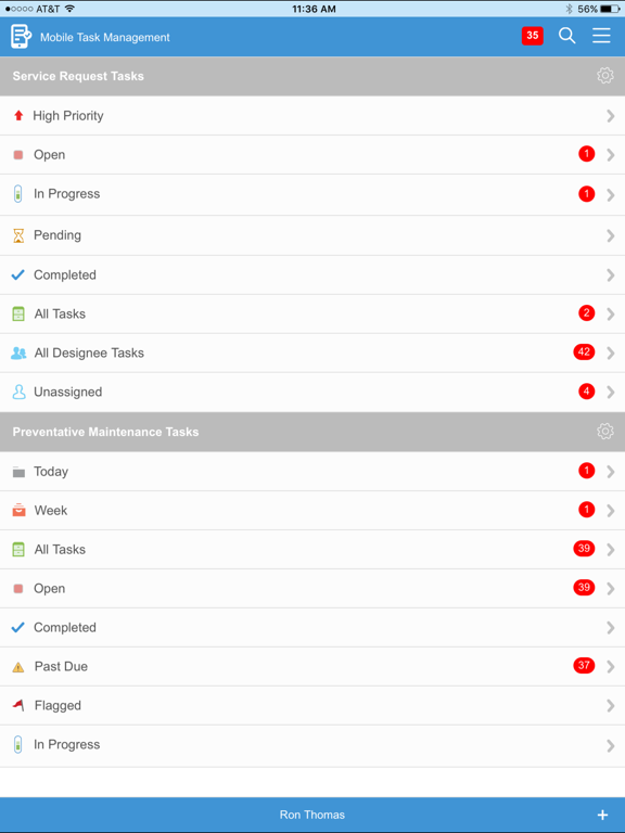 ETS Mobile Task Manager