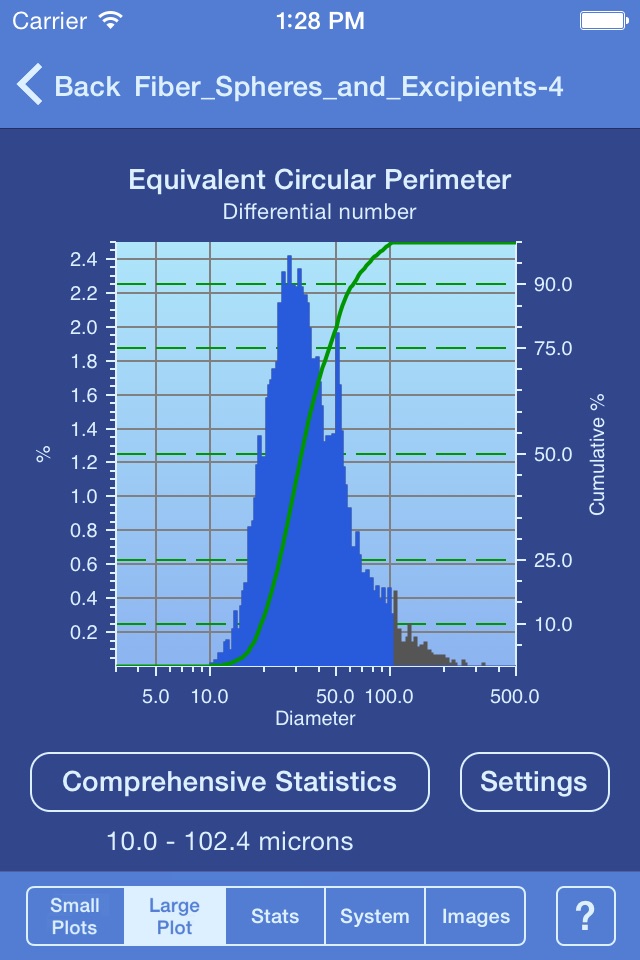 Particle Insight screenshot 2