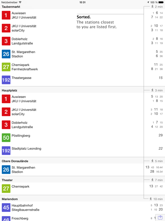 Wann Today iPad screenshot 3 - Travel app