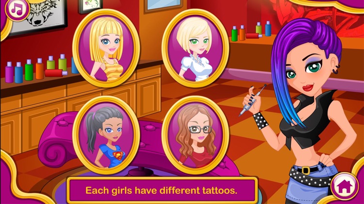 Tattoo Passion - Tattoo games