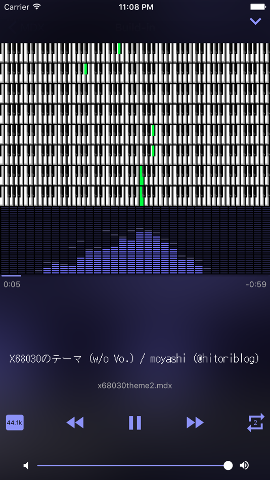 #1. MDX Player (iOS) 由: NagisaWorks, K.K.
