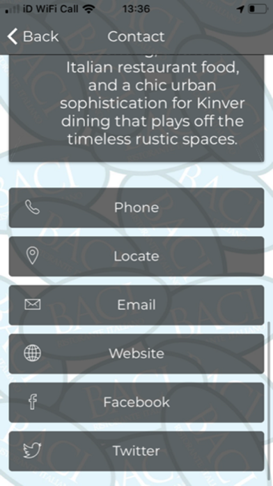Screenshot #3 pour Baci Italian Restaurant