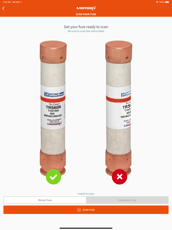 Mersen Product Recognition App