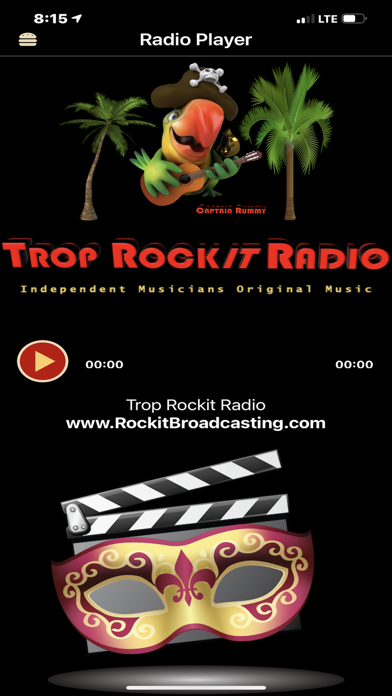 Trop Rockit Radio Screenshot