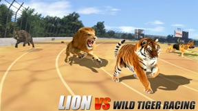 Crazy Wild Animal Racing Game screenshot