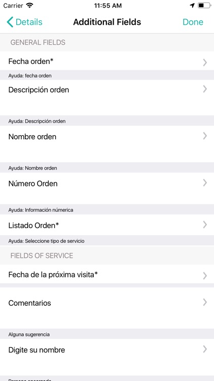 Aranda Field Service