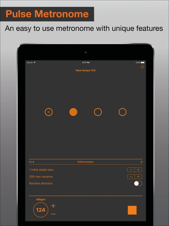 Screenshot #4 pour Pulse - Metronome