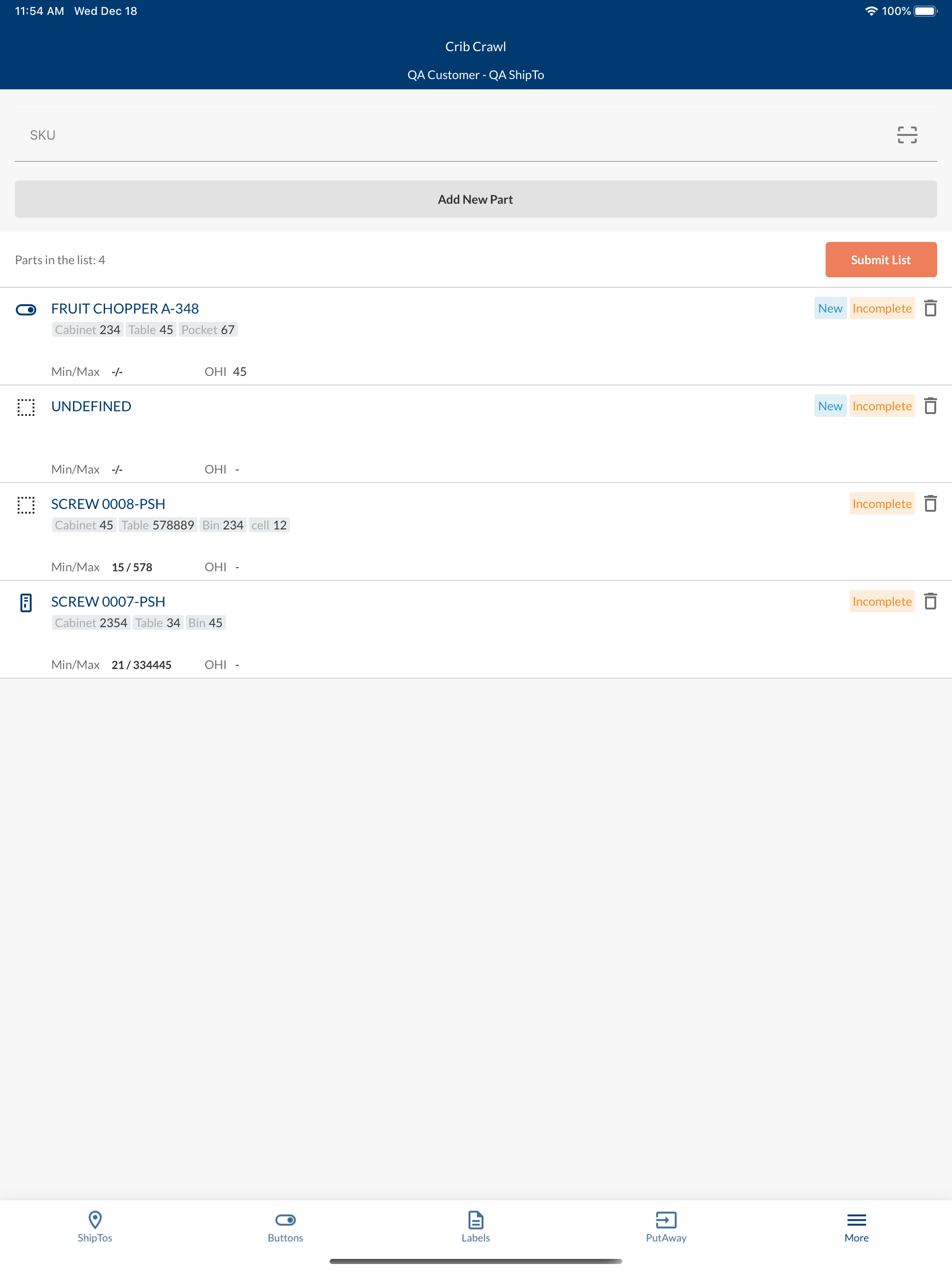 Storeroom Logix screenshot 10