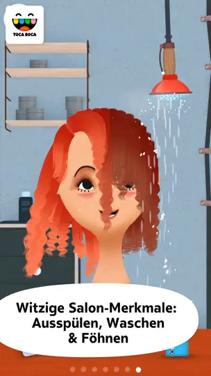 Screenshot von Toca Hair Salon 2 auf dem iPhone 3
