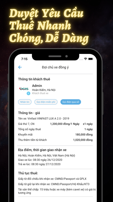OGIS - Thuê Xe, Cứu Hộ, Bãi Đỗ Screenshot