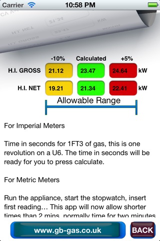 GB Gas Rate Calculatorのおすすめ画像3