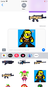 Pixel Stickers for Fortnite screenshot