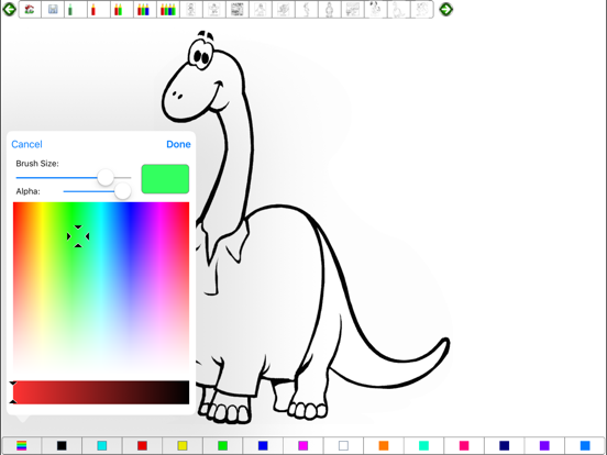 Screenshot #4 pour Coloring Book for iPad