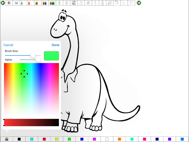 【图】Coloring Book for iPad(截图1) 【图】Coloring Book for iPad(截图1)