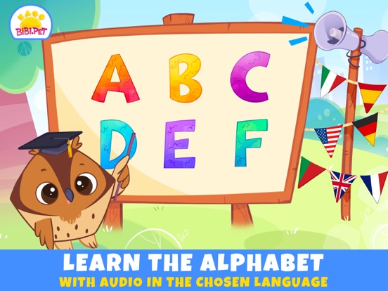 ABC Alfabet Spel voor Peuter iPad app afbeelding 1