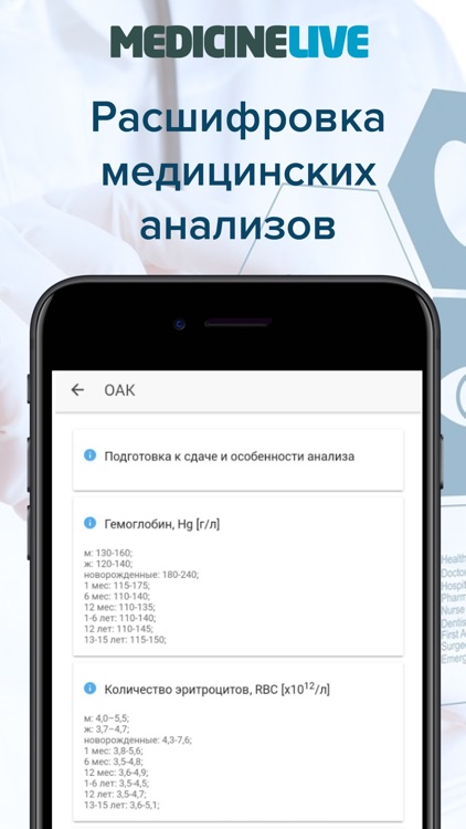 Medicine Live - помощник врача
