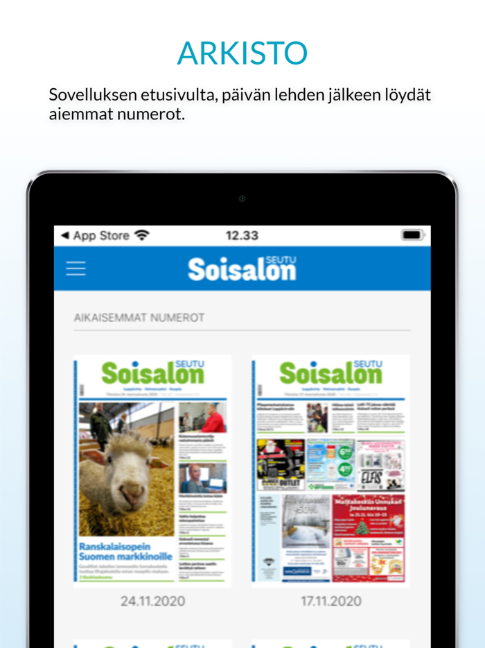 Soisalon Seutu päivän lehti