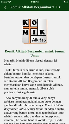 Game screenshot Komik Alkitab Bergambar mod apk