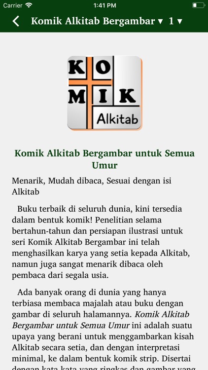 Komik Alkitab Bergambar