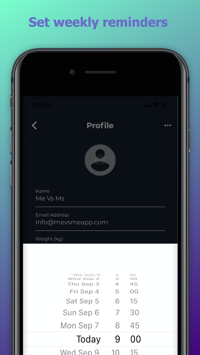 Me vs Me - Body Tracker