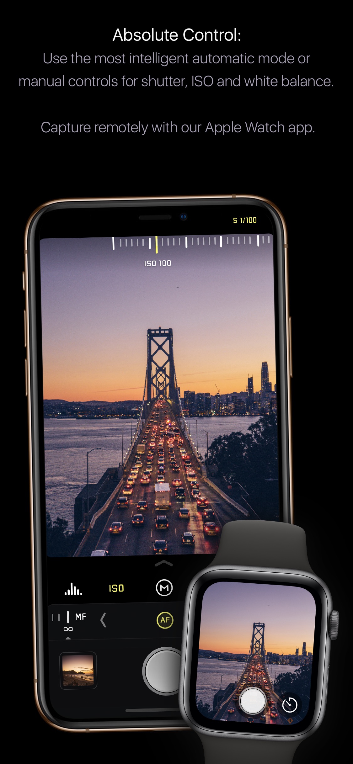 Screenshot do app Halide Mark II - Pro Camera