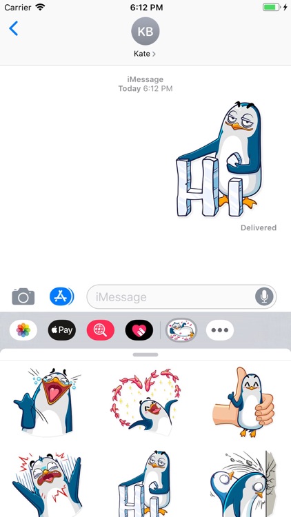 Penguin Stickers Pack screenshot-3